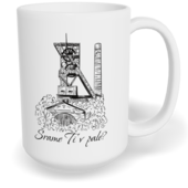 Hrnek klasický velký s vlastním potiskem - Šrame Ti v pale?