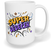 Hrnek klasický velký s vlastním potiskem - Super dědeček