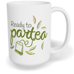 Hrnek klasický velký s vlastním potiskem - Ready to partea