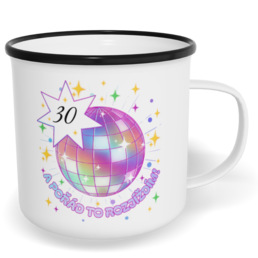 Hrnek plecháček s potiskem na míru - Pořád to rozjíždím