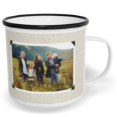 Fotohrnček plecháčik s fotkou a textom - Plátno