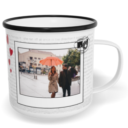 Fotohrnček plecháčik s fotkou a textom - Photographer