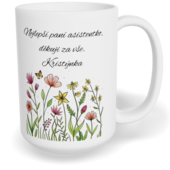 Hrnek klasický velký s vlastním potiskem - Nejlepší asistentka