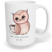 Hrnek klasický velký s vlastním potiskem - Náročná noc