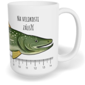 Hrnek klasický velký s vlastním potiskem - Na velikosti záleží