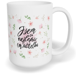 Hrnek klasický velký s vlastním potiskem - Mučitelka