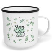 Hrnek plecháček s potiskem na míru - Mučitel