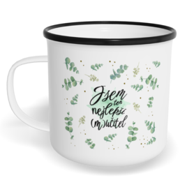 Hrnek plecháček s potiskem na míru - Mučitel