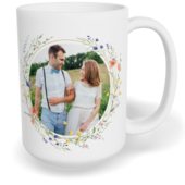 Fotohrnček klasický veľký - Minimalist meadow