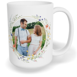 Fotohrnček klasický veľký - Minimalist meadow