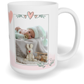 Fotohrnček klasický veľký - Meadow baby