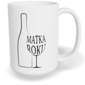 Hrnek klasický velký s vlastním potiskem - Matka roku