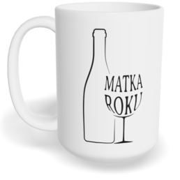 Hrnek klasický velký s vlastním potiskem - Matka roku