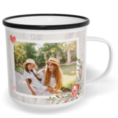 Fotohrnček plecháčik s fotkou a textom - Maminka