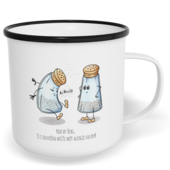 Hrnek plecháček s potiskem na míru - Alergie