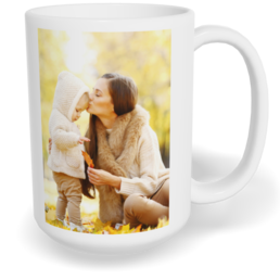 Fotohrnček klasický veľký - Bílý