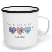 Hrnek plecháček s potiskem na míru - Máma dětí EST