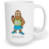 Hrnek klasický velký s vlastním potiskem - Káva je moje palivo