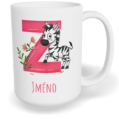 Hrnek klasický velký s vlastním potiskem - Jméno Z