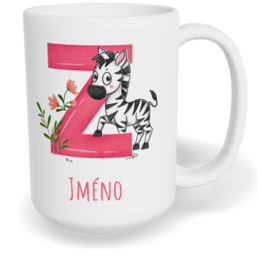 Hrnek klasický velký s vlastním potiskem - Jméno Z