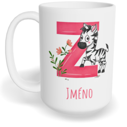 Hrnek klasický velký s vlastním potiskem - Jméno Z