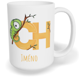 Hrnek klasický velký s vlastním potiskem - Jméno CH