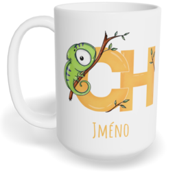 Hrnek klasický velký s vlastním potiskem - Jméno CH