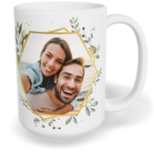 Fotohrnček klasický veľký - Hexagon