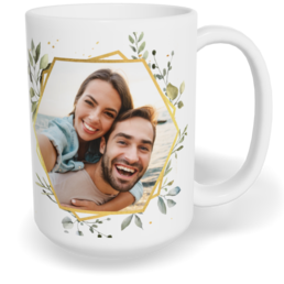 Fotohrnček klasický veľký - Hexagon