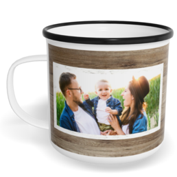 Hrnek plecháček s potiskem na míru - Family