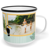 Fotohrnček plecháčik s fotkou a textom - Exotic birds