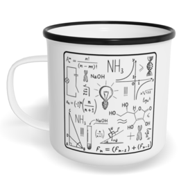 Hrnek plecháček s potiskem na míru - Čemu nerozumíte