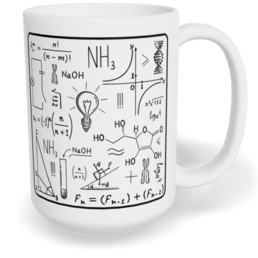 Hrnek klasický velký s vlastním potiskem - Čemu nerozumíte