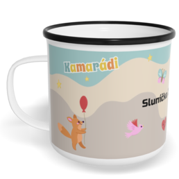 Hrnek plecháček s potiskem na míru - Dětský