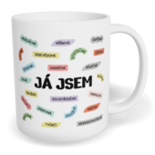 Hrnek klasický malý s vlastním potiskem - Já jsem