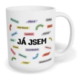 Hrnek klasický malý s vlastním potiskem - Já jsem