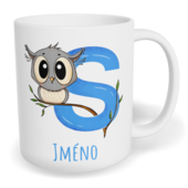 Hrnek klasický malý s vlastním potiskem - Jméno S