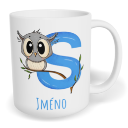 Hrnek klasický malý s vlastním potiskem - Jméno S