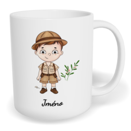 Hrnek klasický malý s vlastním potiskem - Skaut