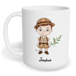 Hrnek klasický malý s vlastním potiskem - Skaut