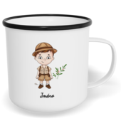 Hrnek plecháček s potiskem na míru - Skaut