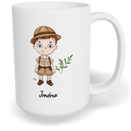 Hrnek klasický velký s vlastním potiskem - Skaut