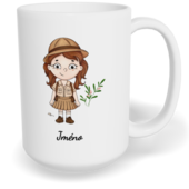 Hrnek klasický velký s vlastním potiskem - Skautka