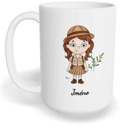 Hrnek klasický velký s vlastním potiskem - Skautka