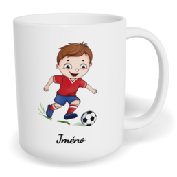 Hrnek klasický malý s vlastním potiskem - Fotbalista