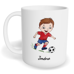 Hrnek klasický malý s vlastním potiskem - Fotbalista