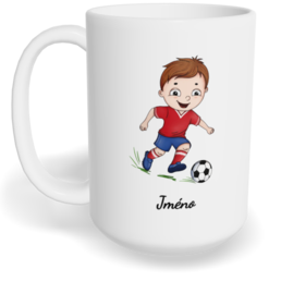 Hrnek klasický velký s vlastním potiskem - Fotbalista