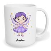 Hrnek klasický malý s vlastním potiskem - Víla