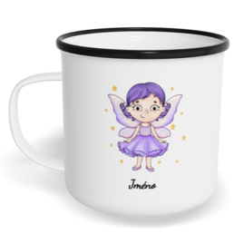 Hrnek plecháček s potiskem na míru - Víla