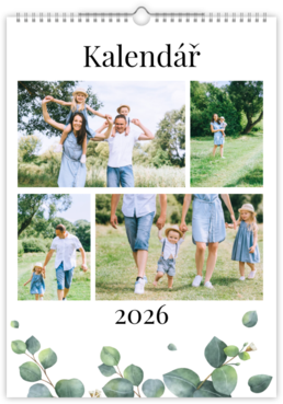 Fotokalendář exklusiv na výšku - Eukalyptus